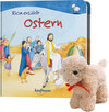 Buchcover Ostern mit Stoffschaf