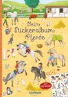 Buchcover Mein Stickeralbum Pferde