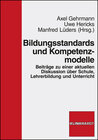 Buchcover Bildungsstandards und Kompetenzmodelle