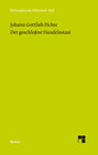 Buchcover Der geschlossne Handelsstaat