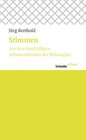 Buchcover Stimmen