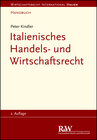 Buchcover Italienisches Handels- und Wirtschaftsrecht