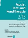 Buchcover Musik-, Tanz- und Kunsttherapie