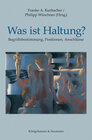 Buchcover Was ist Haltung?