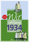 Buchcover Wir vom Jahrgang 1934 - Kindheit und Jugend