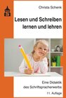 Buchcover Lesen und Schreiben lernen und lehren