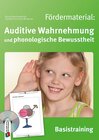 Buchcover Fördermaterial: Auditive Wahrnehmung und phonologische Bewusstheit