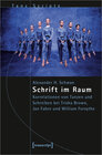 Buchcover Schrift im Raum