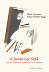 Buchcover Kulturen der Kritik und das Projekt einer mitteleuropäischen Moderne