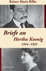 Buchcover Briefe an Hertha Koenig — 1914-1921