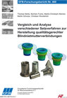 Buchcover Vergleich und Analyse verschiedener Setzverfahren zur Herstellung qualitätsgerechter Blindnietmutterverbindungen