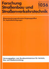 Buchcover Dimensionierungsrelevante Eingangsgrößen für Asphaltbefestigungen