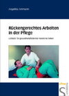 Buchcover Rückengerechtes Arbeiten in der Pflege