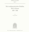 Buchcover Die nordjemenitischen Dialekte (Glossar)