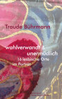 Buchcover wahlverwandt & unermüdlich. 16 lesbische Orte im Porträt.