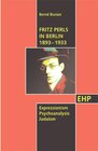 Buchcover Fritz Perls in Berlin 1893–1933