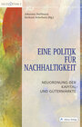 Buchcover Eine Politik für Nachhaltigkeit