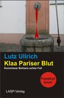 Buchcover Klaa Pariser Blut