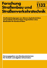 Buchcover Straßenbefestigungen aus dünnen Asphaltschichten auf qualitativ hochwertigen Tragschichten ohne Bindemittel für Bundesst