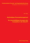 Buchcover Nachhaltiges Personalmanagement
