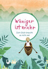 Buchcover Weniger ist mehr